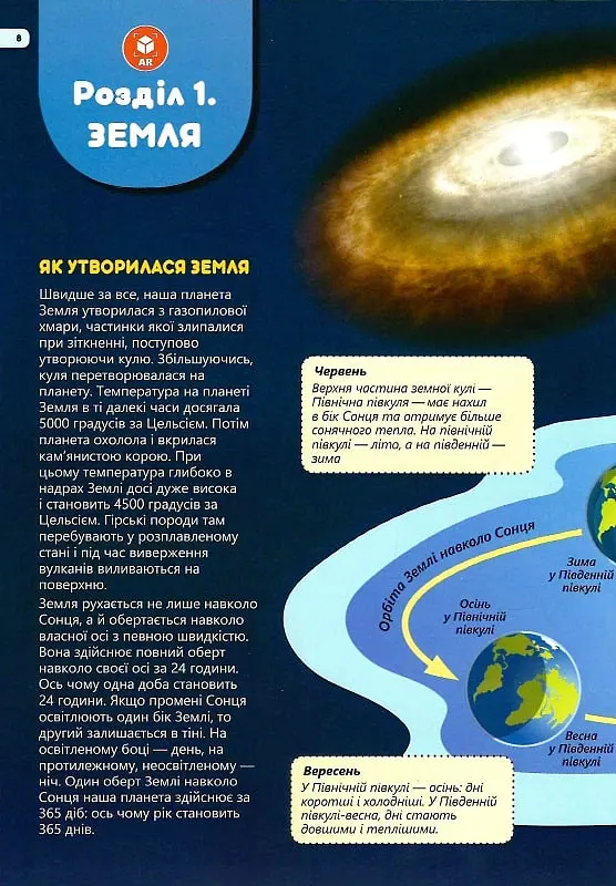 3D книга "Наш дім - Планета Земля" з доповненою реальністю - - фото 3