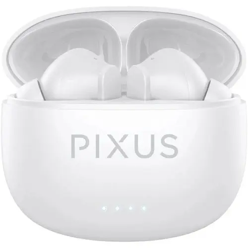 Навушники бездротові Band TWS, White, Bluetooth 5.3, мікрофон Pixus teh0027983 - фото 6