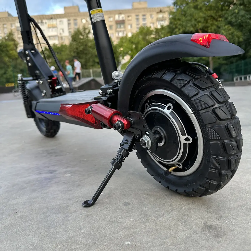 Электросамокат KUGOO Kirin M4 Pro 1000W 18Ah с сидением и усиленным аккумулятором и подсветкой - фото 10