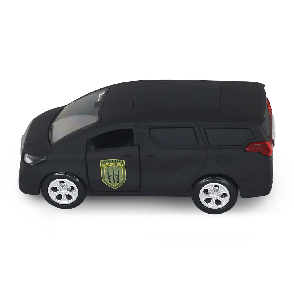 Масштабна модель автомобіля TechnoDrive серії Шеврони Героїв - Toyota Alphard - УДА (KM6011UD) - фото 5