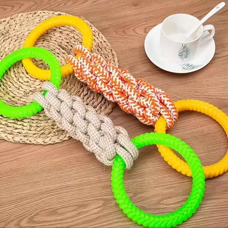Іграшка-канат для собак Derby Braided Dog Rope Toy - фото 3