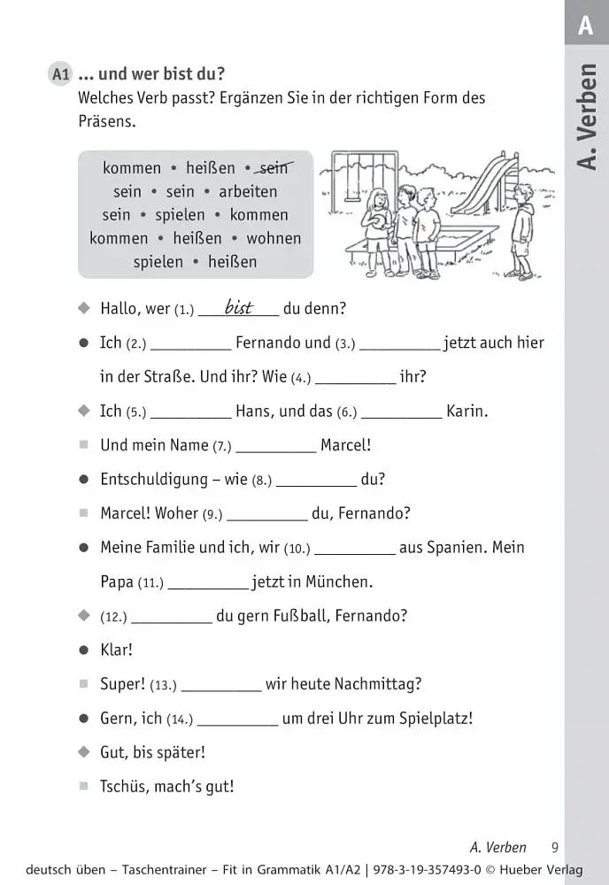 Deutsch uben. Taschentrainer. Fit in Grammatik A1/A2 - фото 2
