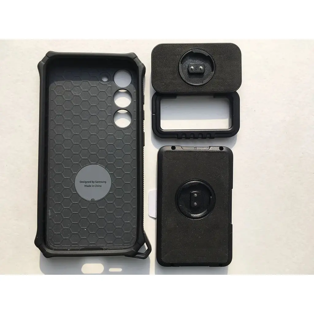 Оригинальный противоударный чехол Samsung для Galaxy S23 Plus (6.6") Rugged Gadget Case EF-RS916CBEGRU Titan - фото 7