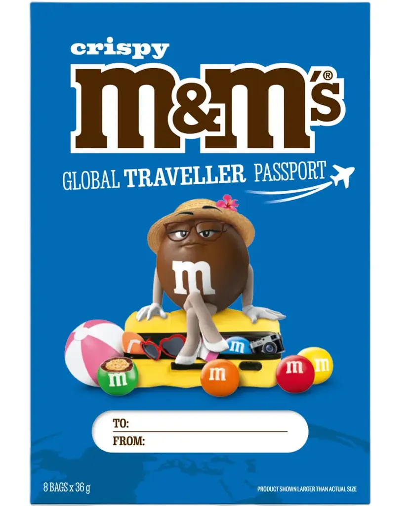 Драже M&M's Crispy Passport 8 х 36г - фото 2