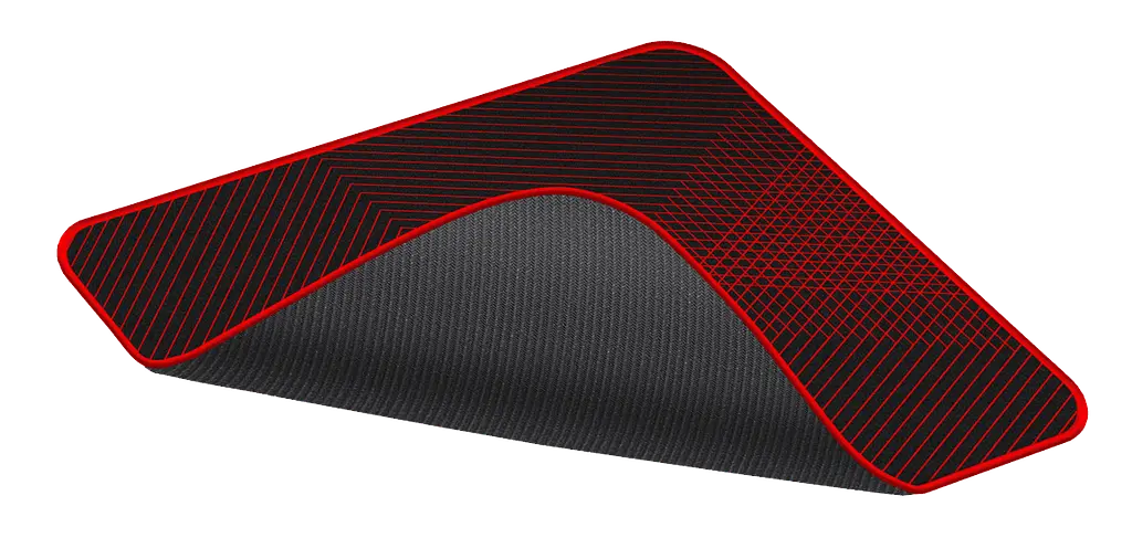 Килимок для мишi Defender Cybe Floor pad Black (50569) (7153542) - фото 2