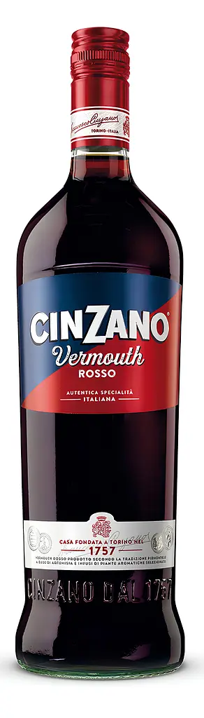 Упаковка вермуту Cinzano Rosso червоний солодкий 15% 12 л (1 л х 12 шт.) - фото 2