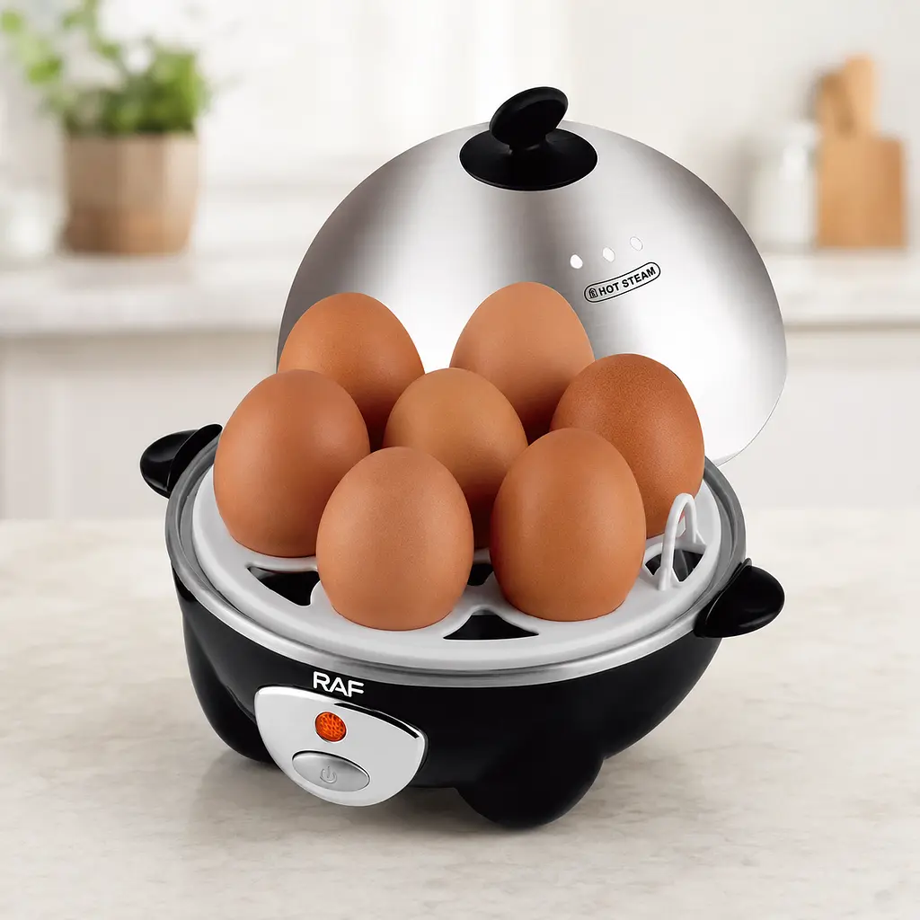 Електрична яйцеварка Egg Boiler R.0072 / Пристрій для варіння яєць 360 Вт - фото 2