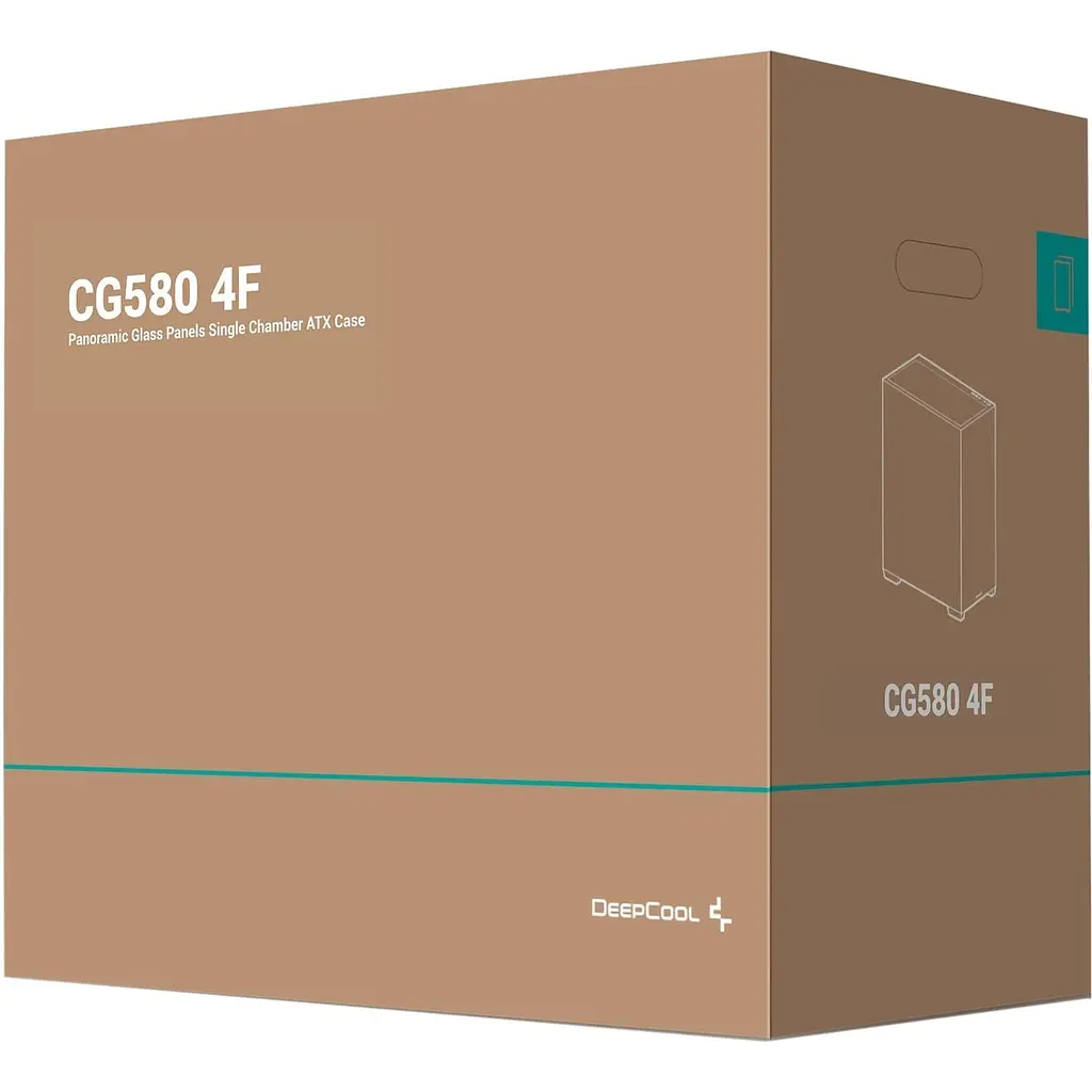 Корпус DeepCool CG580 4F Black (R-CG580-BKADA4-G-1) без БП - фото 12