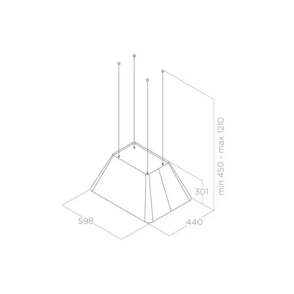 Витяжка Elica IKONA LIGHT WH/F/60 - фото 3