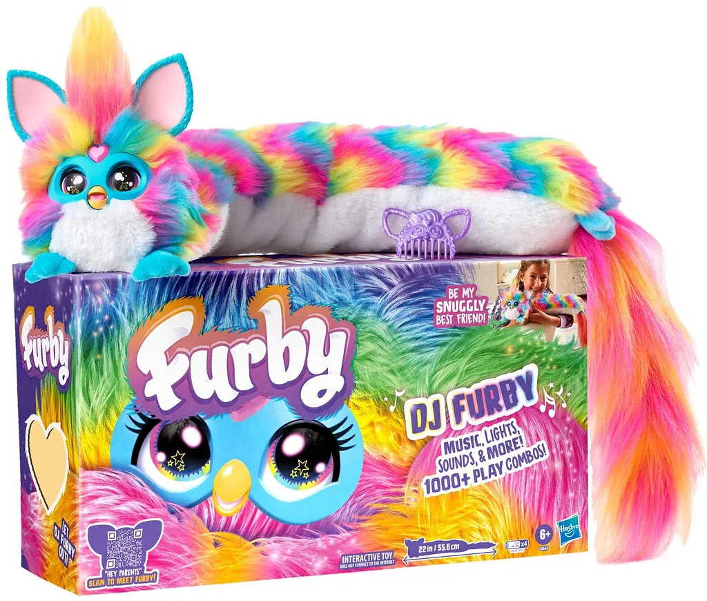 Игрушка интерактивная Hasbro DJ Furby Interactive Toy (G0668) - фото 4