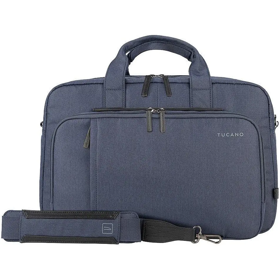 Сумка для ноутбука Tucano 15.6" Flash Blue (BFLASH15-B) - фото 9