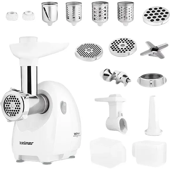 М'ясорубка Zelmer ZMM4050B White UA - фото 4