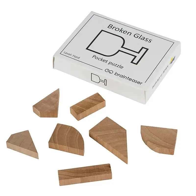 Набір дерев'яних головоломок "Wooden mini puzzle set" Заморочка 12en - фото 4