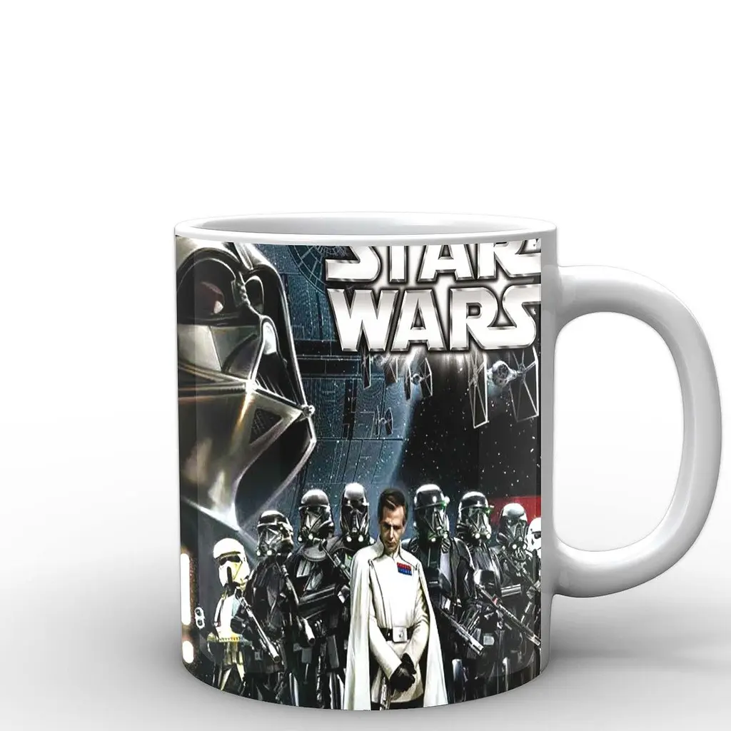 Кружка GeekLand Star Wars все герои SW.002.15 330 мл белая - фото 3