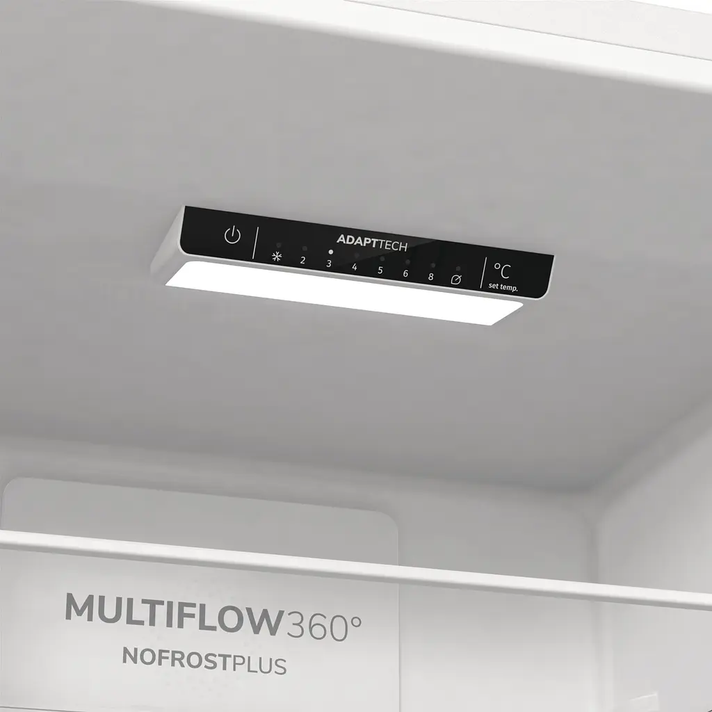 Холодильник Gorenje NRK6191PW4 185х60х60см 2 двері 203(99) л А+ NF+ режим (NRK6191PW4) - фото 9