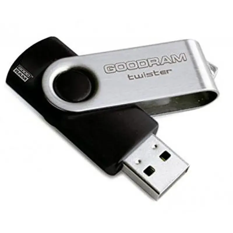 USB флеш накопичувач Goodram 8GB Twister Black USB 2.0 (UTS2-0080K0R11) - фото 2