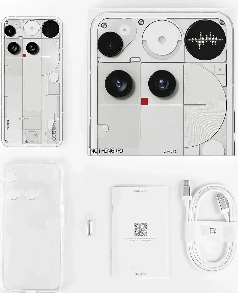 Смартфон Nothing Phone (3) 12/256GB White (Global) - фото 6