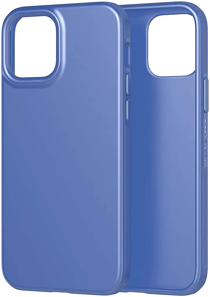 Протиударний чохол з антимікробним покриттям Tech21 Evo Slim для iPhone 12/12 Pro (6.1") Classic Blue - фото 7