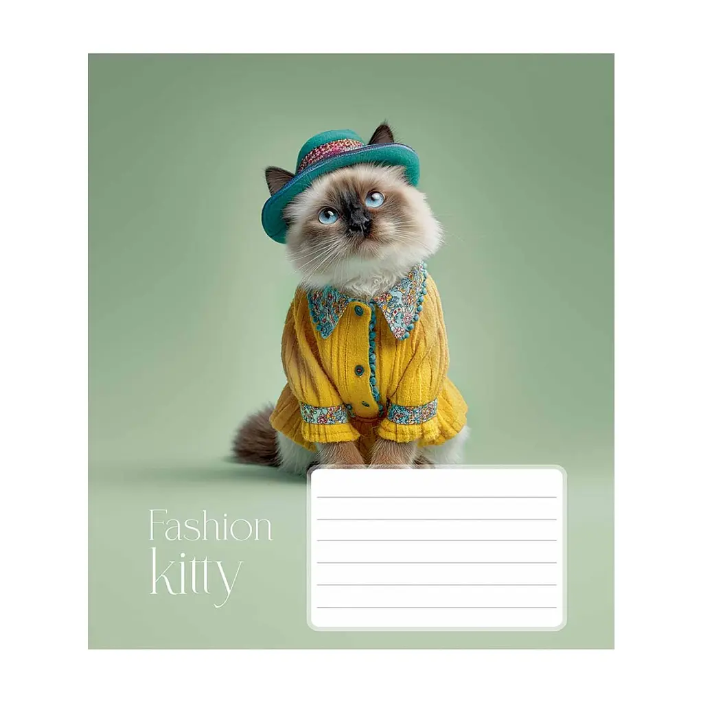 Зошит Школярик Star Fashion pets 18 аркушів лінія (018-3687L), в асортименті - фото 4
