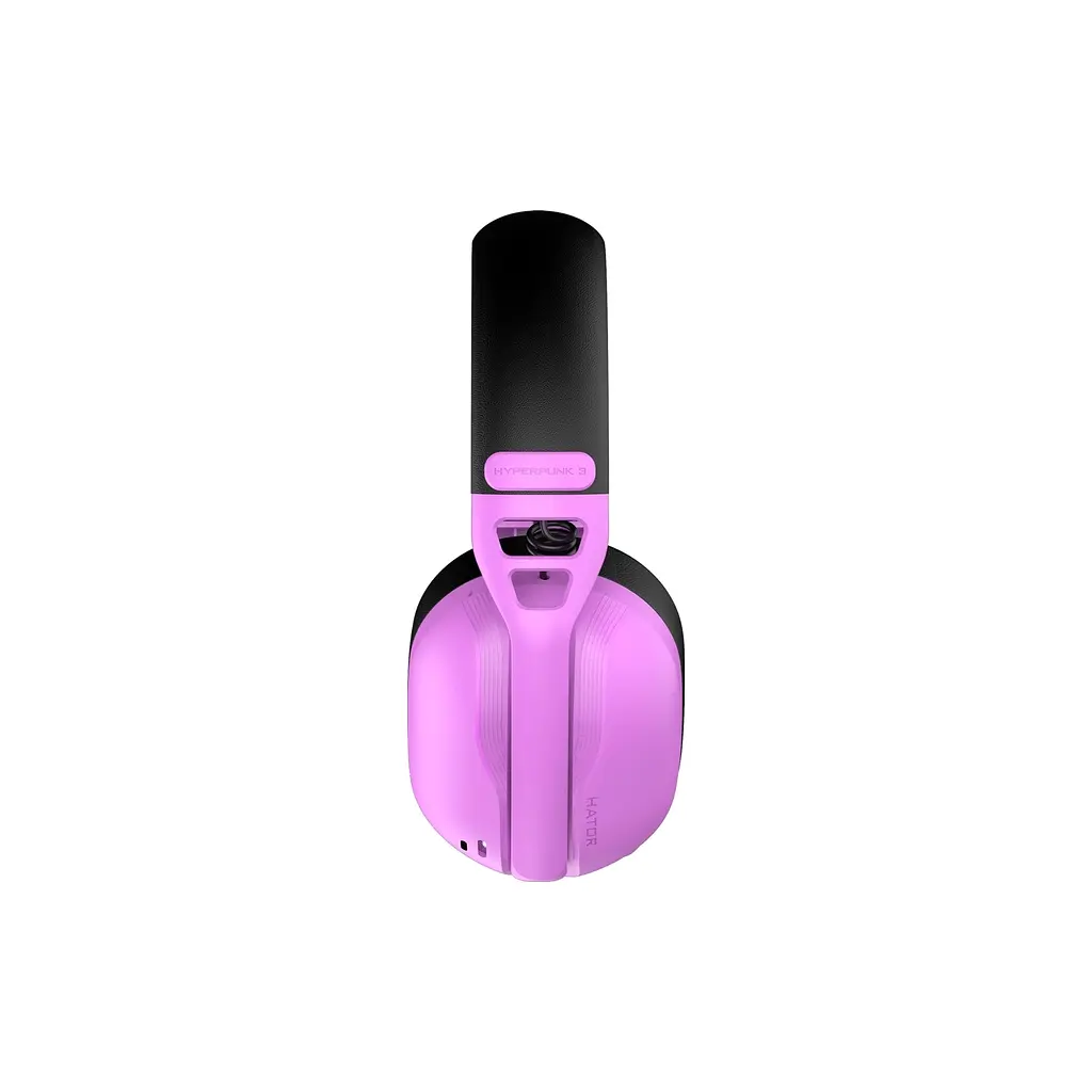 Навушники Hator Hyperpunk 3 Wireless Hi-Res SyncHUB connection Cyber Violet (ESH19) - фото 4