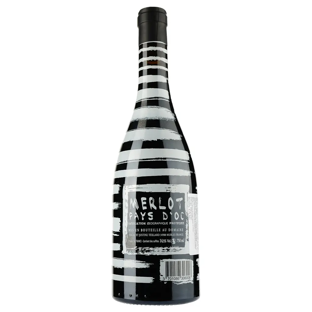 Вино Domaine De Caravette Liquid Therapy IGP Pays D'Oc, красное, сухое, 0.75 л - фото 2