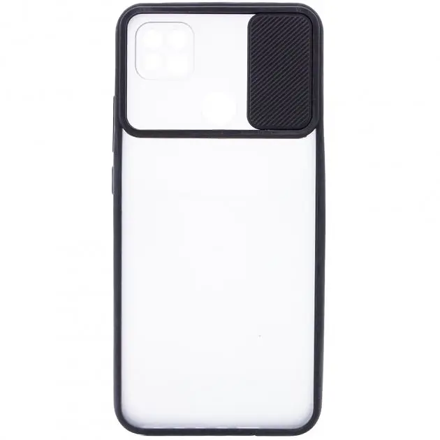 Чохол-накладка DK Camshield Case для Xiaomi Redmi 9C/10A [Black] [70534] - фото 3