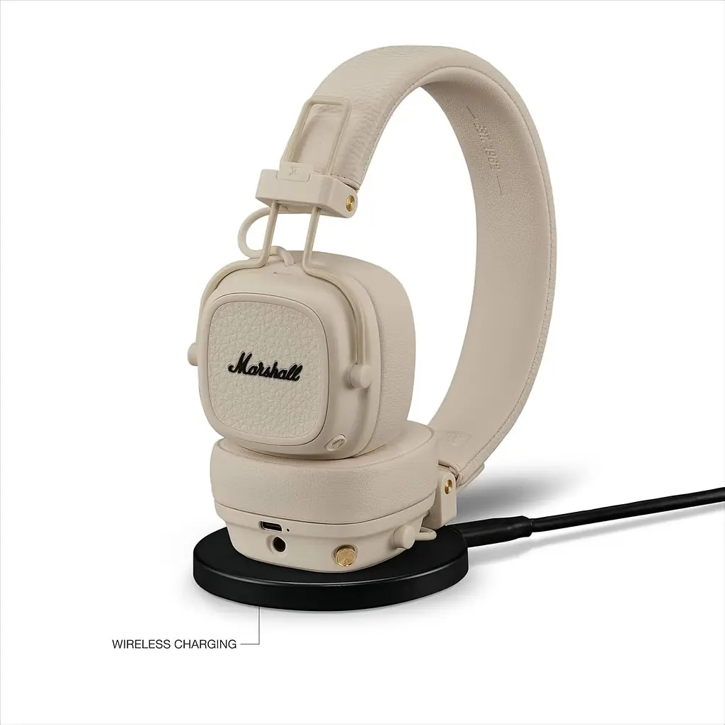 Навушники Marshall Major V Cream Original (Підтримка офіційного додатку)(1006833) - фото 6