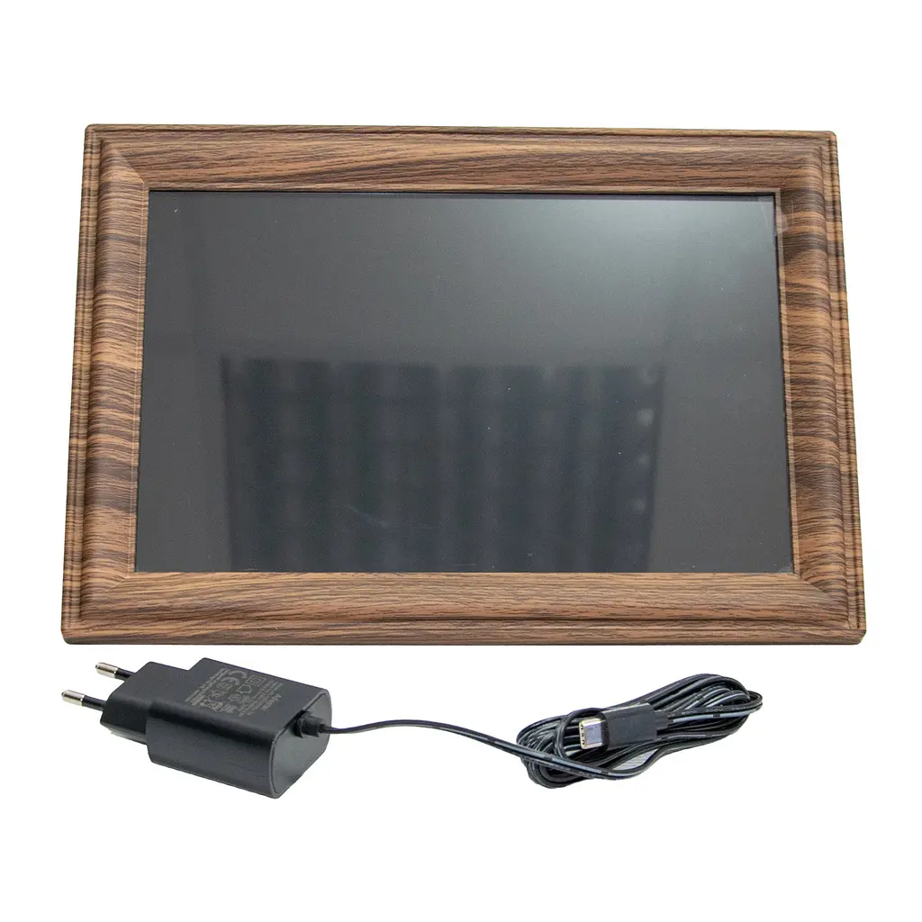 Фоторамка электронная Digital Photo Frame 10.1" с Wi-Fi, музыка, фото и видео, IPS экран 1280×800 - фото 6