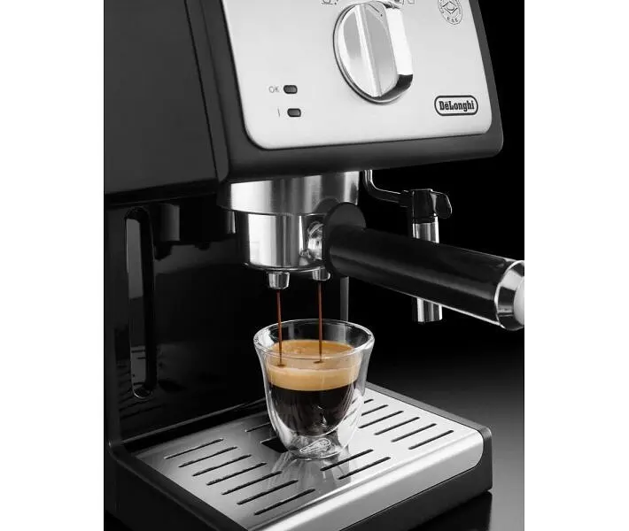 Кавоварка ріжкова Delonghi ECP 33.21 BK [55922] - фото 3