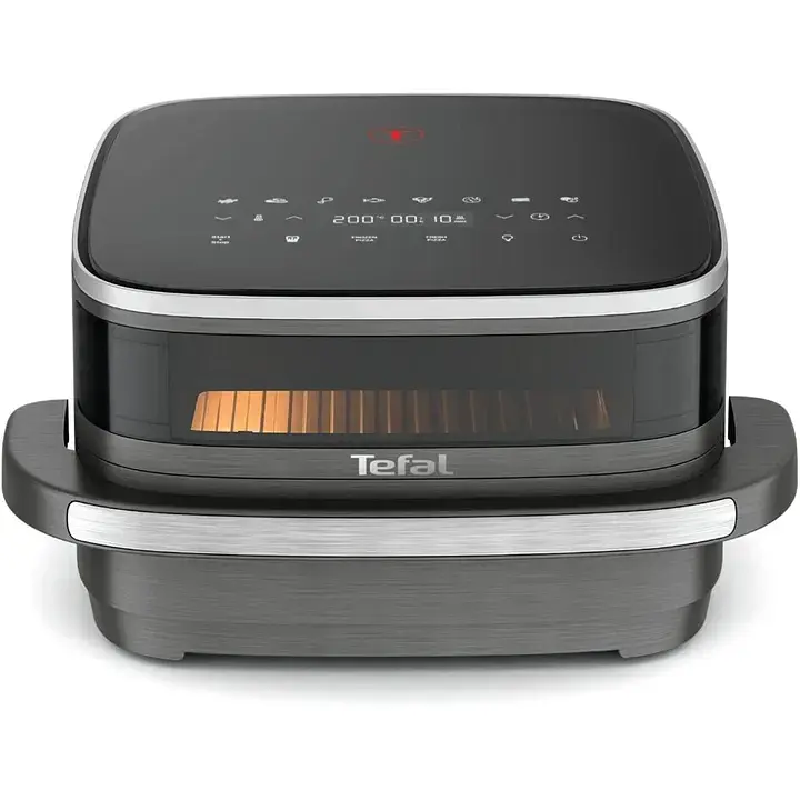 Мультипіч Tefal Easy Fry XL Surface 2200 Вт чорно-сіра (FW402HE0) - фото 2