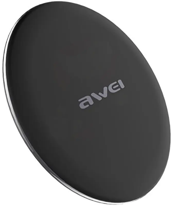 Беспроводное зарядное устройство AWEI W6 Wireless charger Black - фото 3