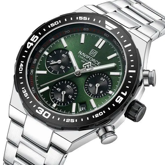 Годинник чоловічий наручний Naviforce Ocean (Сріблястий) - фото 2