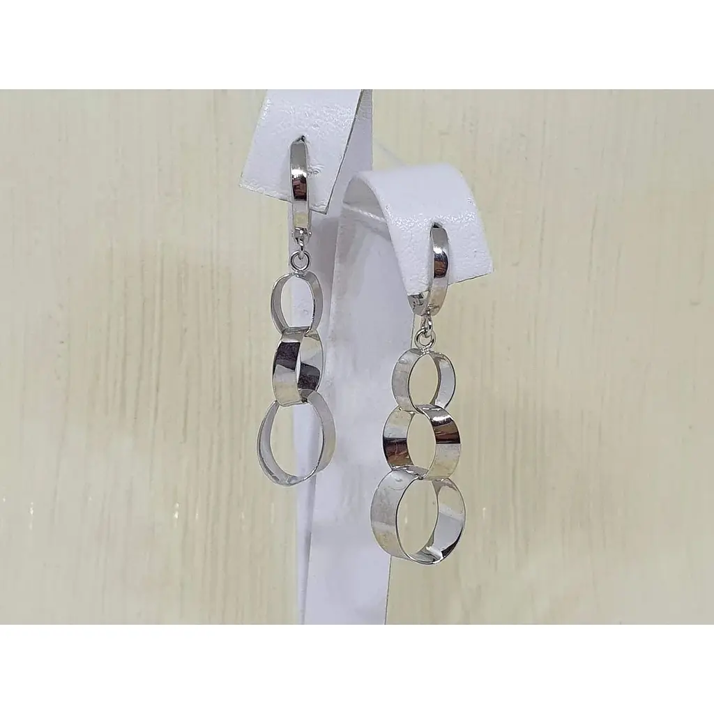 Золоті сережки-підвіски Favoritum. 210229_Б - фото 2