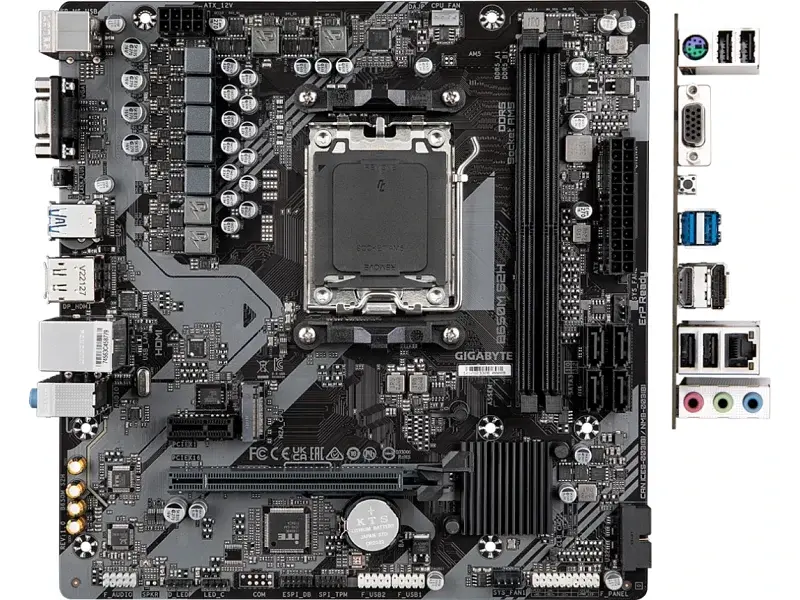 Материнская плата Gigabyte B650M S2H - фото 2