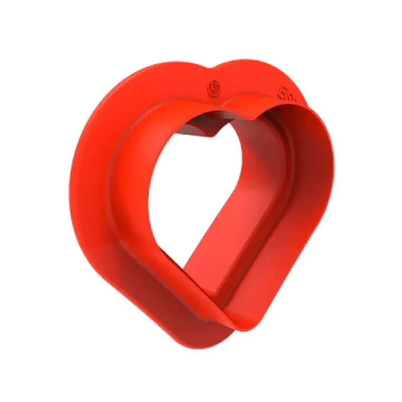 Форма для випікання Silikomart Heartix 78x70x h30 мм 6х85 мл + каттер (HEARTIX 85) - фото 3