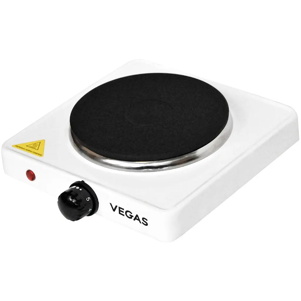 Электроплита Vegas VEP-0010 чугунная одноконфорочная (VEP-0010) - фото 3
