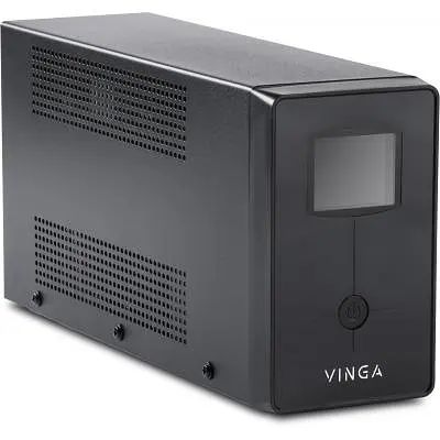 Пристрій безперебійного живлення Vinga LCD 600VA metal case (VPC-600M) - фото 4