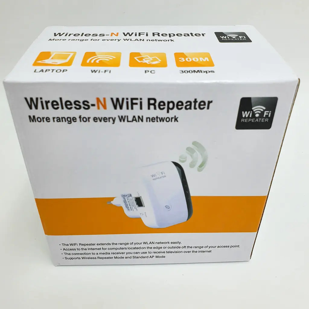 Бездротовий підсилювач Wi-Fi репітер розширювач діапазону Wireless ретранслятор Wi-Fi мережі 300 Мбіт/с WR03 - фото 8