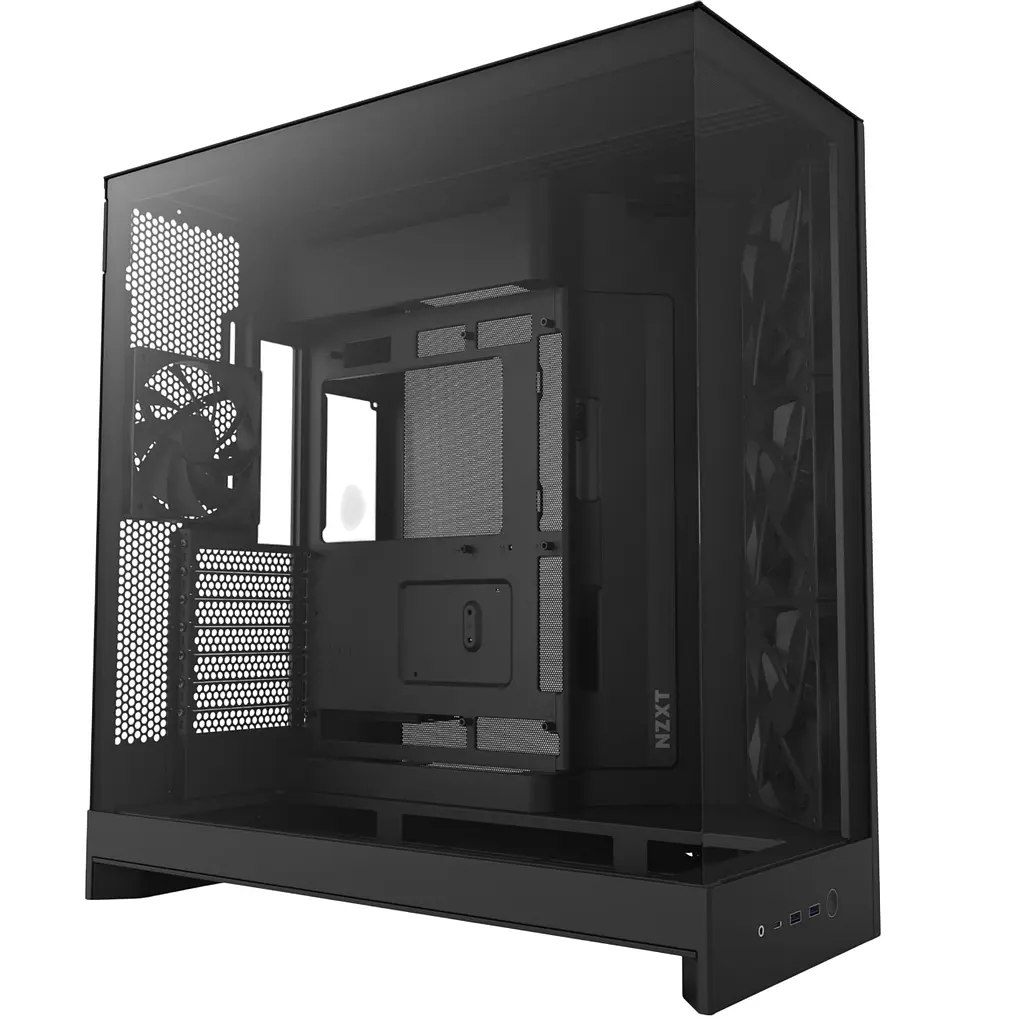 Корпус NZXT H9 Flow Black без БЖ (CM-H92FB-01) - фото 1