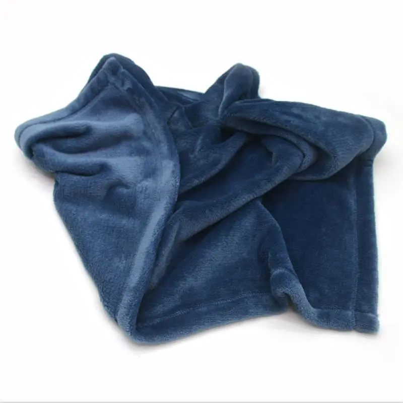 Плед покривало для собак та котів Zoo-hunt фліс синій №4 80х120 см - фото 2