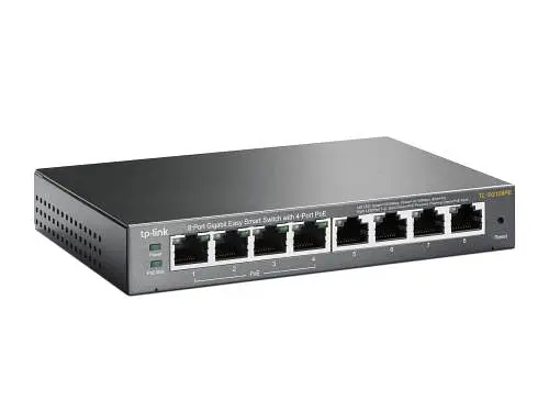 Комутатор TP-LINK TL-SG108PE, 8x100/1000 Mb/s, керування - фото 2