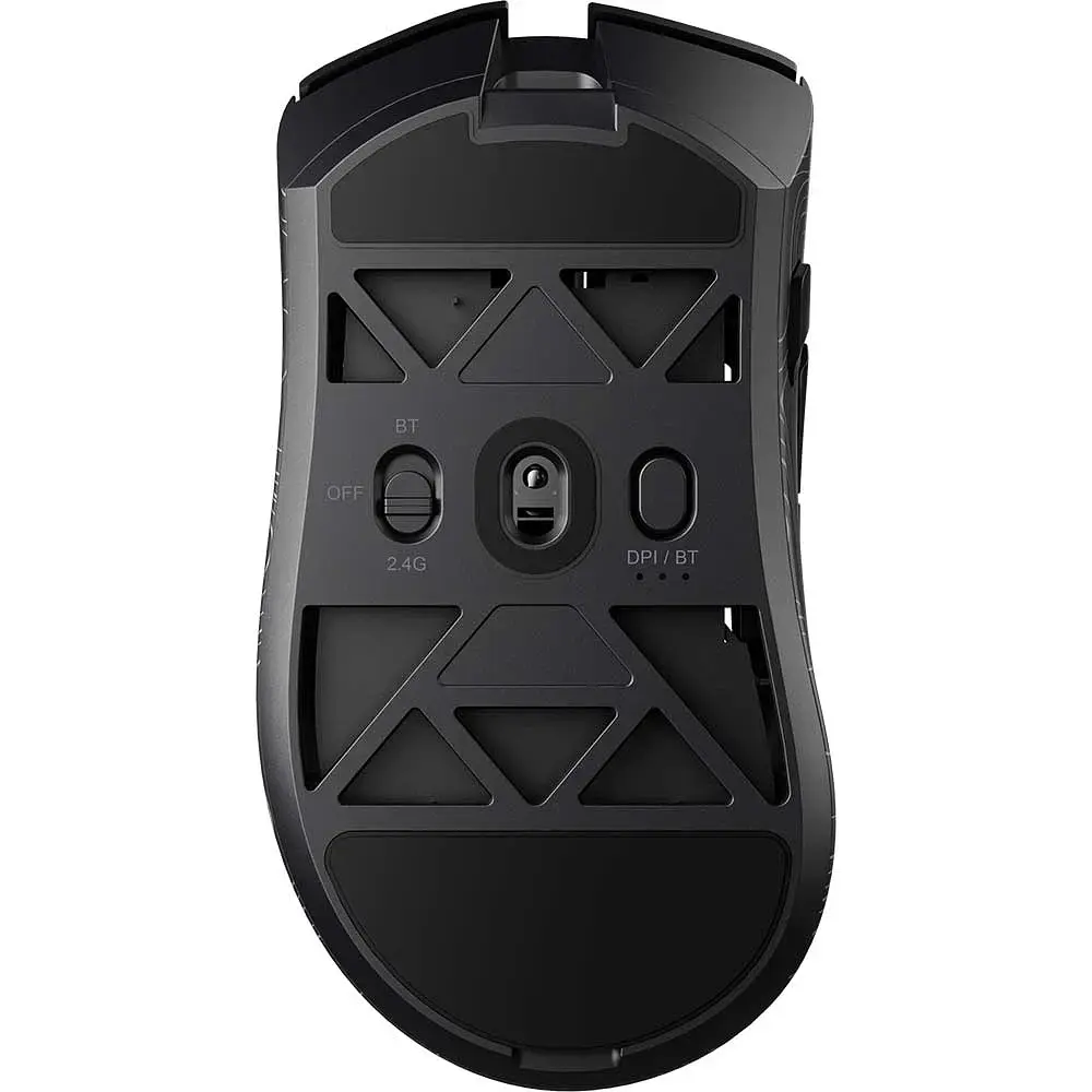 Bluetooth миша GamePro Genesis Hollow Wireless/Bluetooth/USB Black (GM870HB) UA - фото 4