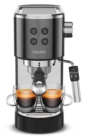 Кавоварка еспресо Krups XP444G10 1 л Чорний (6952971) - фото 2