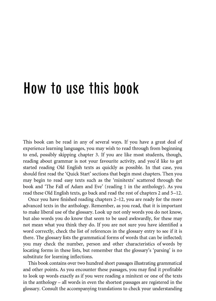 Introduction to Old English (3rd Edition) - фото 12