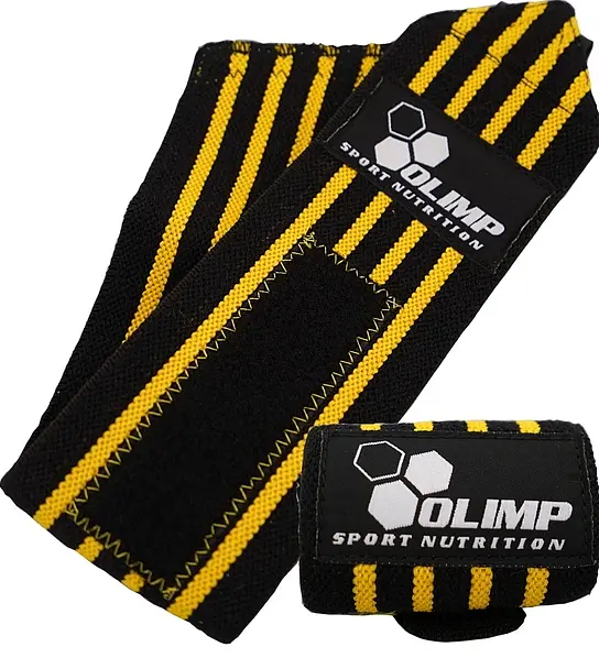 Бинти кистьові Olimp Sport Nutrition Hardcore Wrist Wrap - фото 2