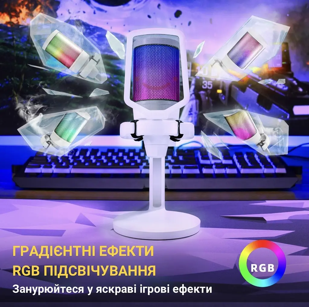 Мікрофон Fifine USB (A6TW) - фото 12