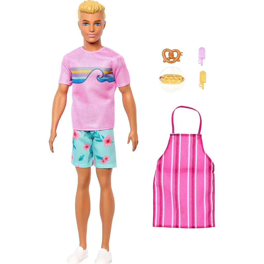 Кукла Barbie Кен Пляжные лакомства с м/ф Таинственные приключения (JFV65) - фото 3