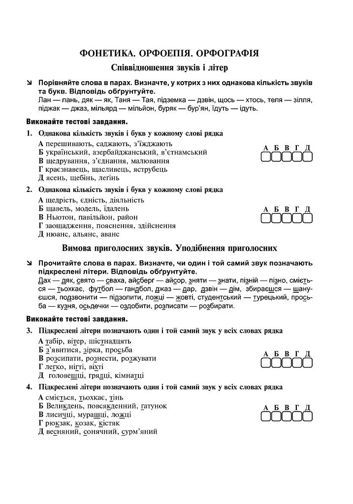 За крок до ЗНО. Узагальнення знань з української мови - фото 2