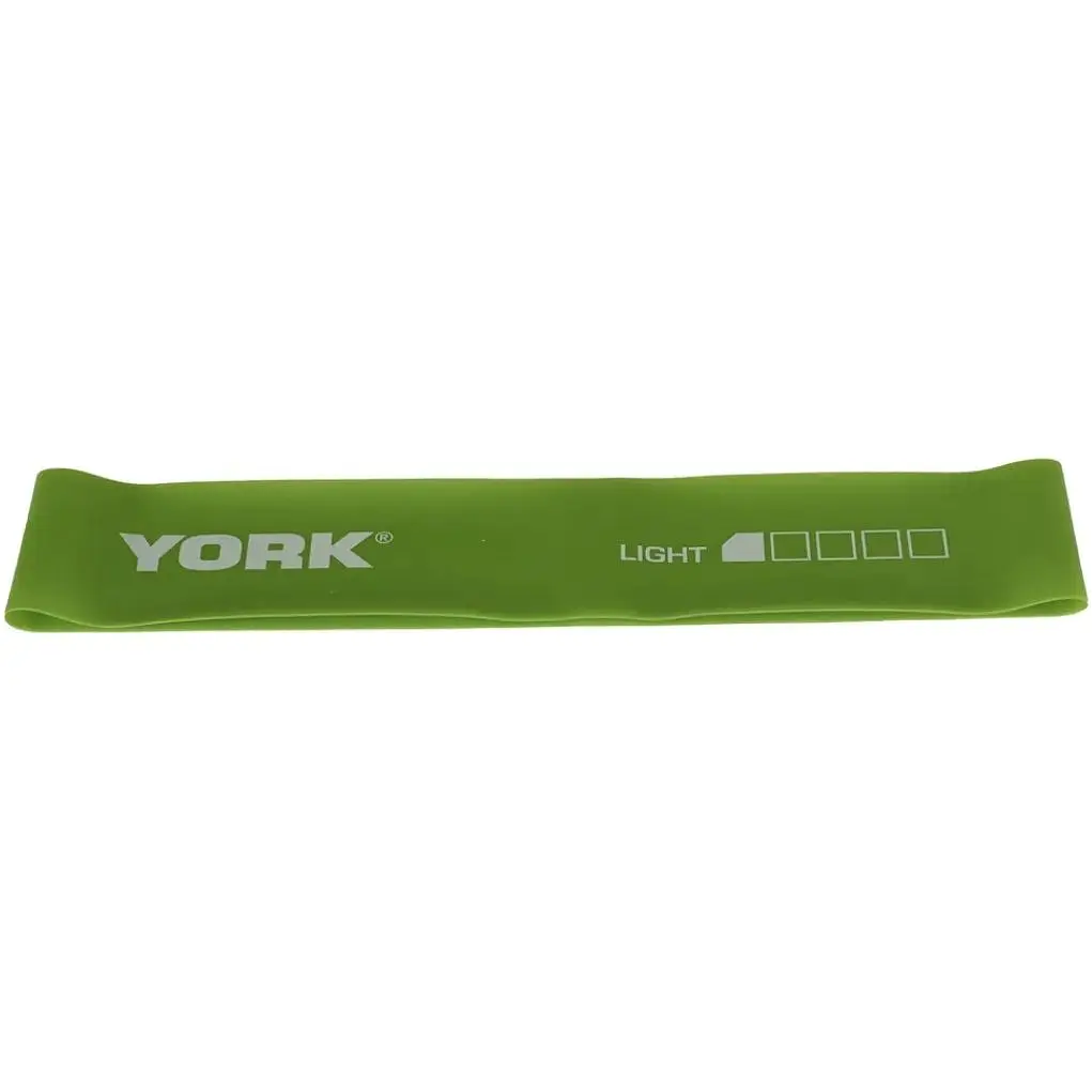 Резинка для фітнесу York Fitness Light, зелений - фото 3