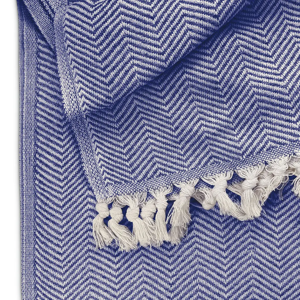 Плед бавовняний Cosas Twisty CS4 200х230 см (Plaid_Twisty_05Denim_200x230) - фото 4
